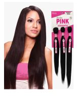 Human Hair Brazilian Yaki Straight 3Pcs by Pink Bundles