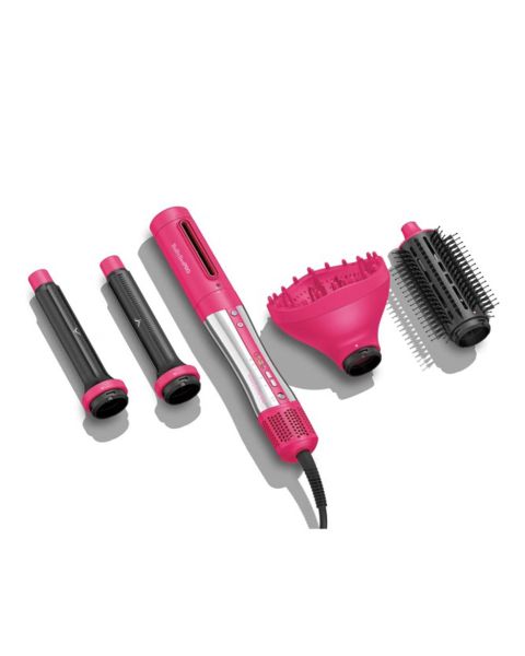 BabylissPro Nano Titanium The Style/Switch 5-In-1 Pink Air Styling & Drying System -Limited Edition BNTSSCC-4PKHP