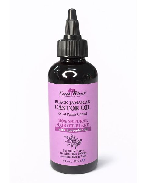Cocoa Moist Black Jamaican Castor Oil With Lavender Oil 4 oz