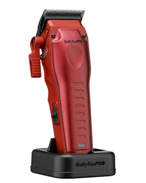 BabylissPro Lo-ProFX Compact Series Red Compact High Performance Clipper-Limited Edition FX82RD