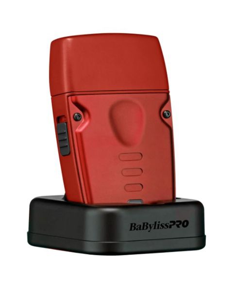 BabylissPro Lo-ProFX Compact Series Red Compact High Performance Single Foil Shaver-Limited Edition FXLPFS1RD