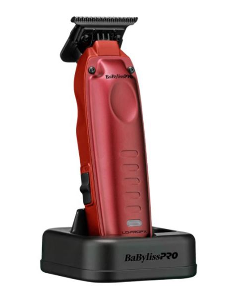 BabylissPro Lo-ProFX Compact Series Red Compact High Performance Trimmer-Limited Edition FX72RD