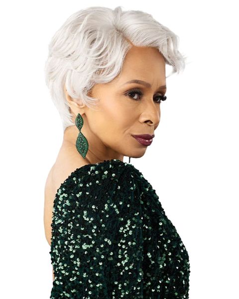 Sensationnel Platinum Glow Human Hair 13X6 Delphine Glueless Lace Wig 9