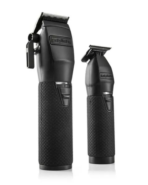 BabylissPro Black FX+ All Metal Lithium Clipper & Trimmer-Limited Edition FXCTMBPK