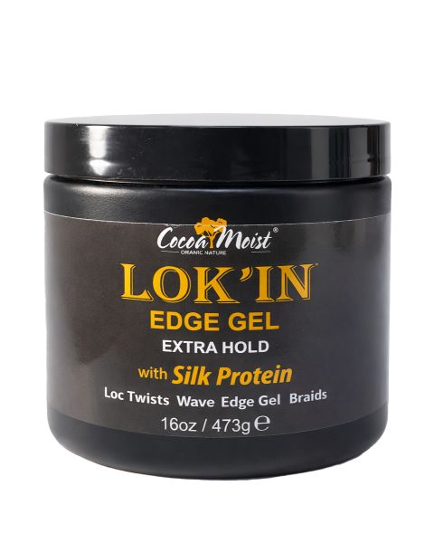 Cocoa Moist Lok'in Edge Gel Extra Hold 16 oz