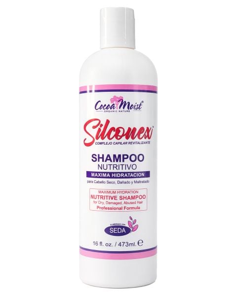Cocoa Moist Silconex Nutritive Shampoo 16 oz