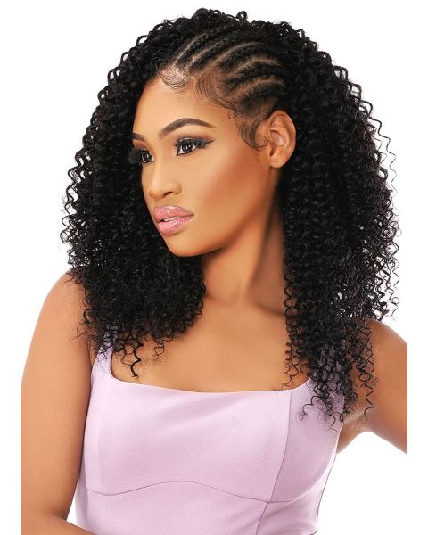 Soprano Human Hair Feather Line Soft Jerry Invisible Crochet