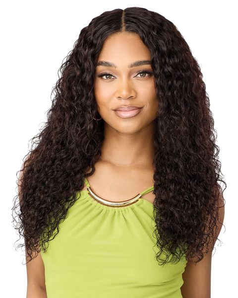 Sugar Punch 13X5 Human Hair Wet & Wavy Water Wave Glueless Lace Wig 22