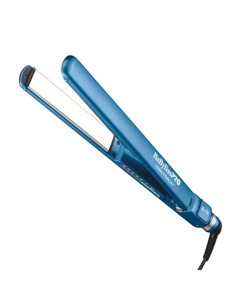 BabylissPro Nano Titanium Ultra Thin Flat Iron 1