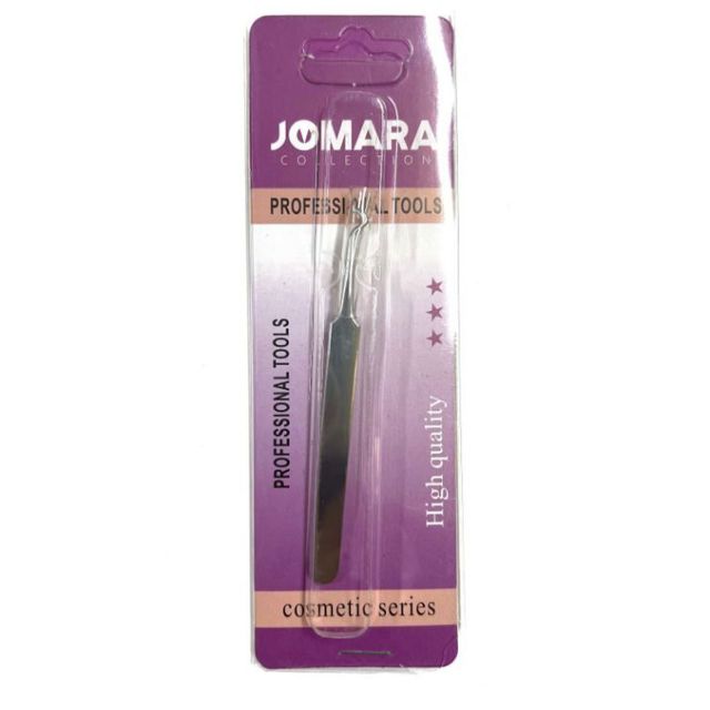 Curved Pointy Tip Tweezer by Jomara