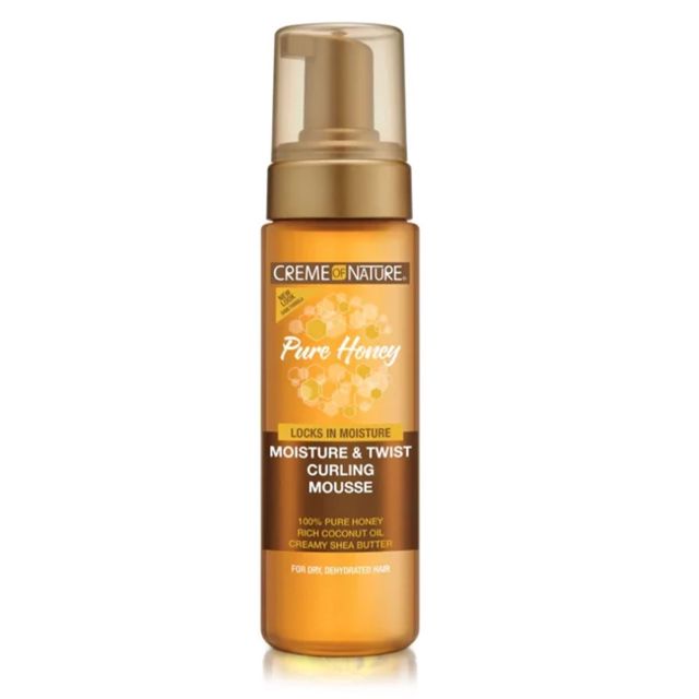 Creme Of Nature Pure Honey Moisture & Twist Curling Mousse 7oz