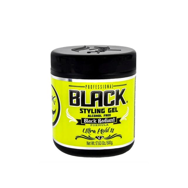 Rolda Professional Black Styling Gel Black Radiant Formula (17.63oz)