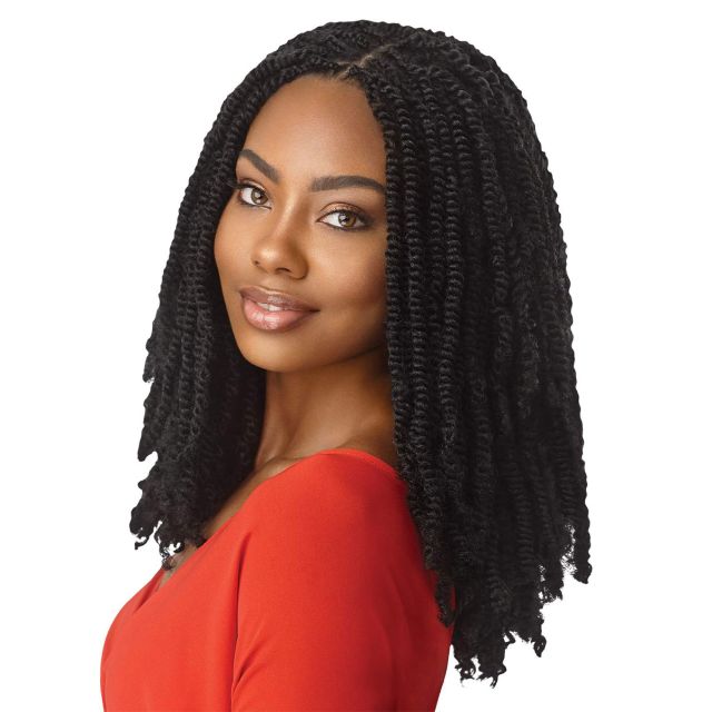 Outre Crochet X-Pression Twisted Up Springy 3X  Afro Twist