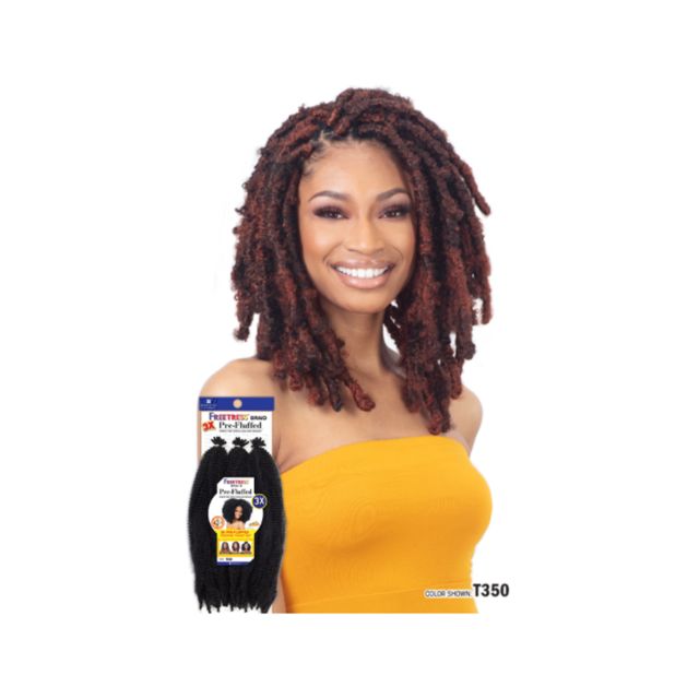 Freetress 3X Pre-Fluffed Poppin' Twist