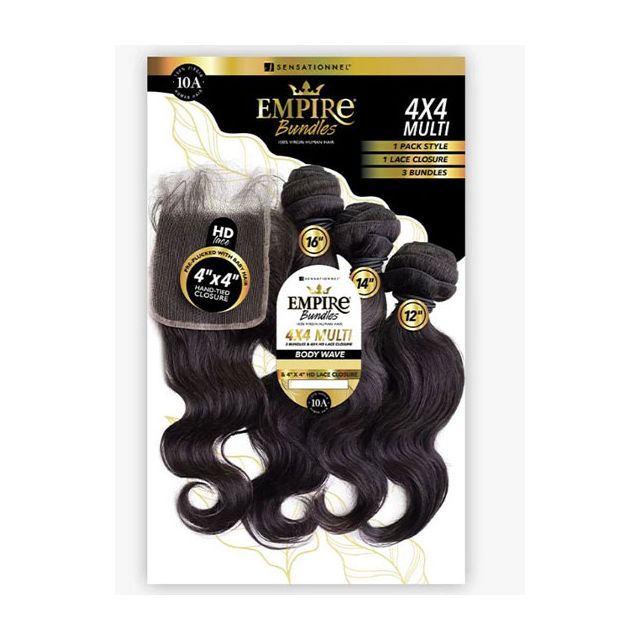 Sensationnel 4X4 Multi Body Wave Empire Bundles