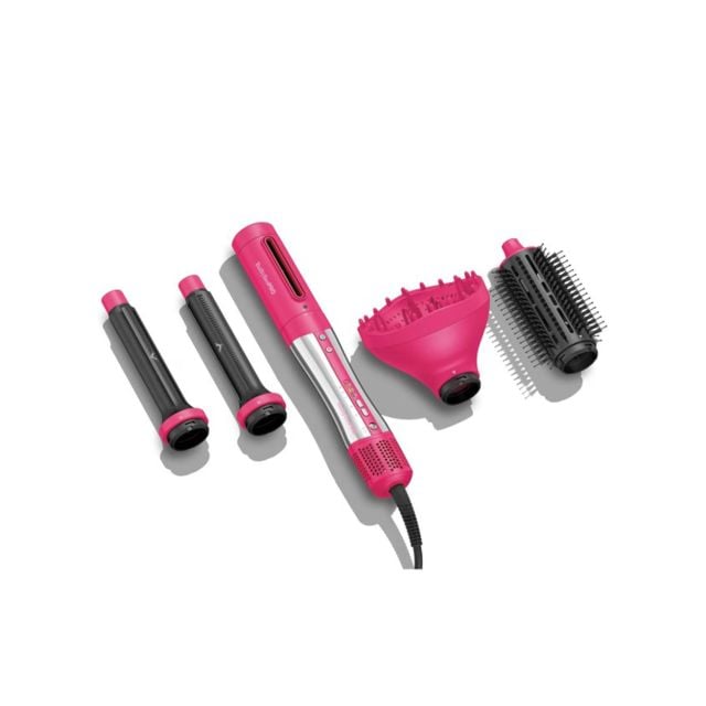 BabylissPro Nano Titanium The Style/Switch 5-In-1 Pink Air Styling & Drying System -Limited Edition BNTSSCC-4PKHP