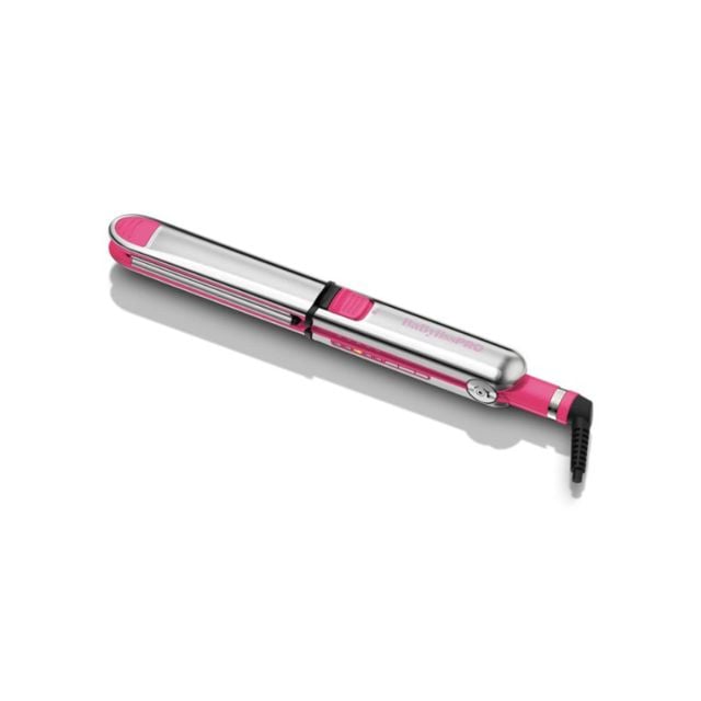 BabylissPro Nano Titanium The Prima3000 Pink Stainless Steel Styling Iron 1.25"-Limited Edition BNT3000THP