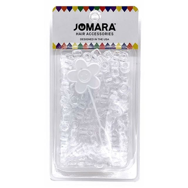 Plastic Bead Small Blister by Jomara Clear JMR-52899