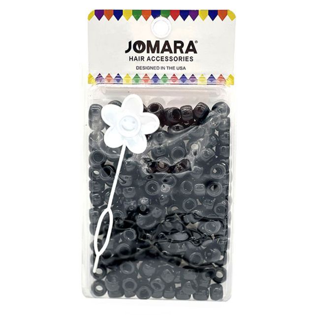 Plastic Bead Small Blister Black by Jomara JMR-52900