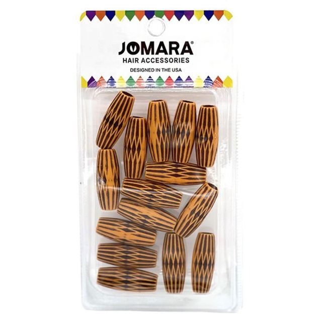 Wooden Hair Ornament Braid by Jomara JMR-52902