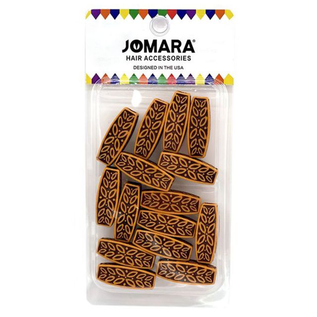 Wooden Hair Ornament Braid by Jomara JMR-52904