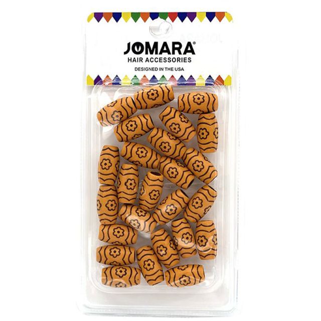 Wooden Hair Ornament Braid by Jomara JMR-52905