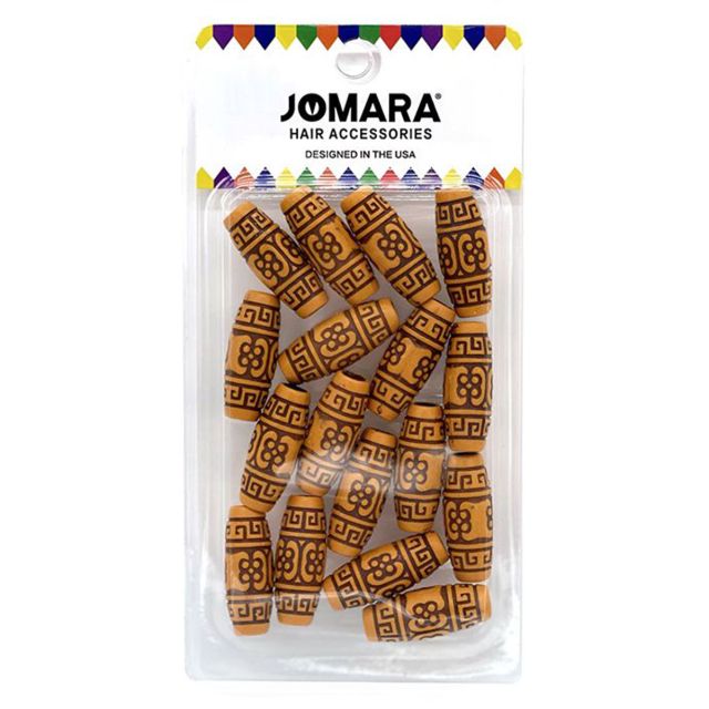 Wooden Hair Ornament Braid by Jomara JMR-52907