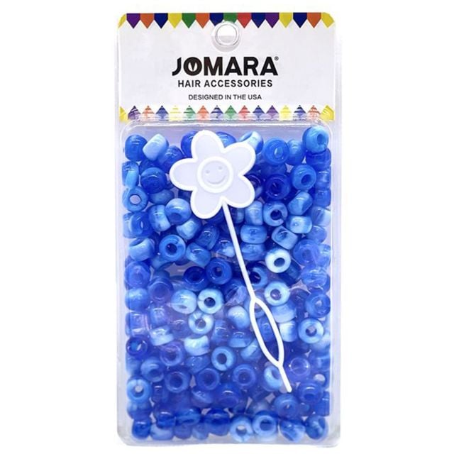 Plastic Bead Small Blister Assorte by Jomara JMR-52913