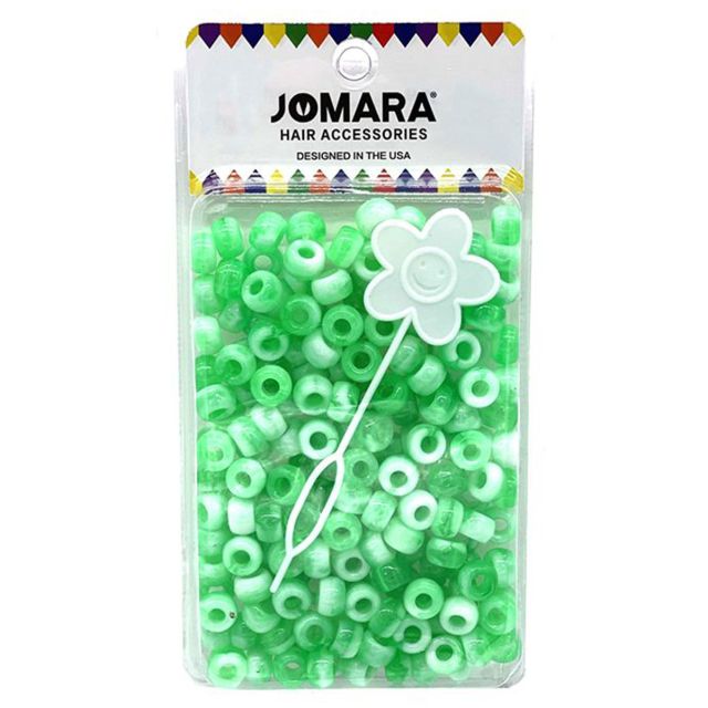 Plastic Bead Small Blister Assorte by Jomara JMR-52915