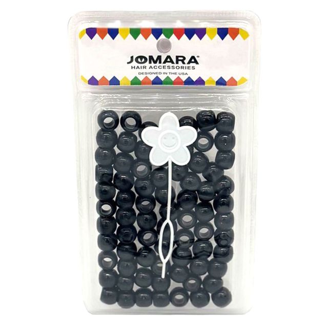 Plastic Bead Big Blister Black by Jomara JMR-52929