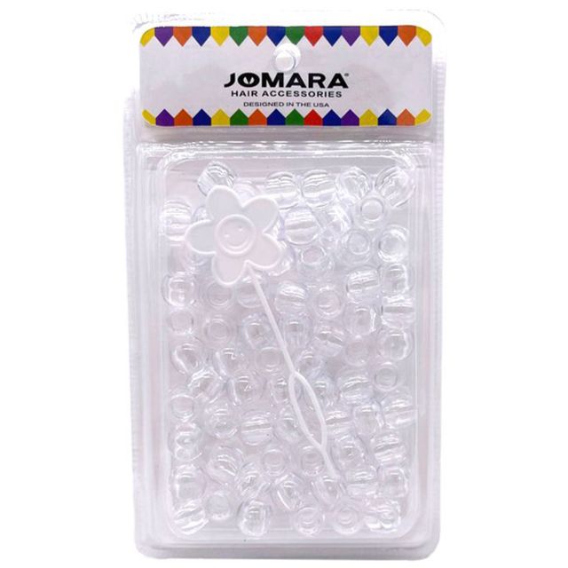 Plastic Bead Big Blister Clear by Jomara JMR-52931