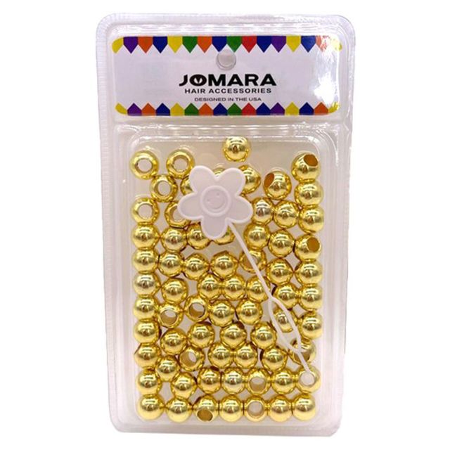 Plastic Bead Big Blister Gold by Jomara JMR-52932