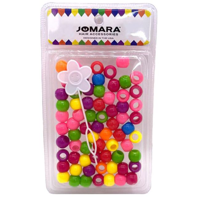 Plastic Bead Big Blister Assorted by Jomara JMR-52945