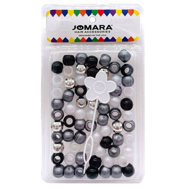 Plastic Bead Big Blister Assorted by Jomara JMR-52955