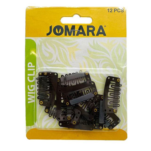 Hair Clip Big 2.8 Brown by Jomara JMR-52990
