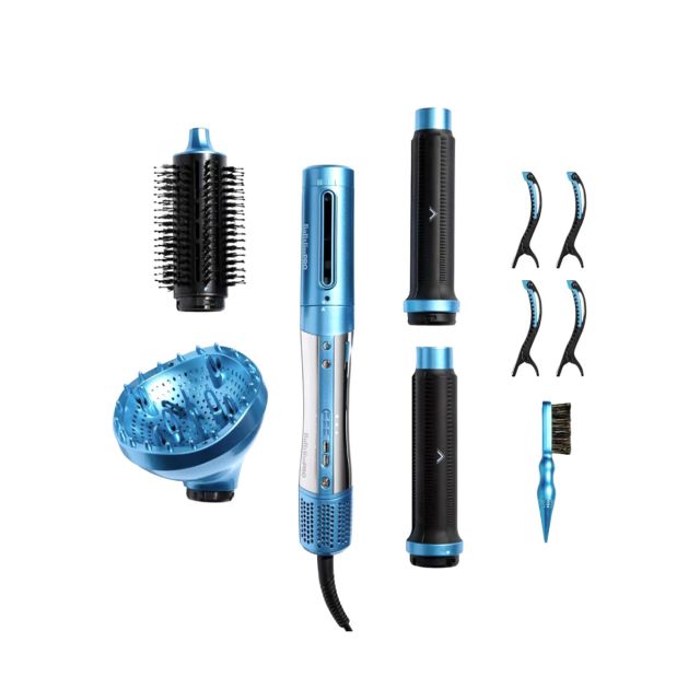 BabylissPro Nano Titanium 5-In-1 Air Styling & Drying System BNTSSCC-4PK