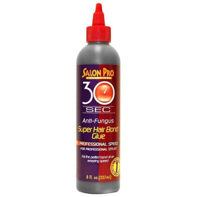 Salon Pro 30 Sec. Super Hair Bond Glue 8 oz