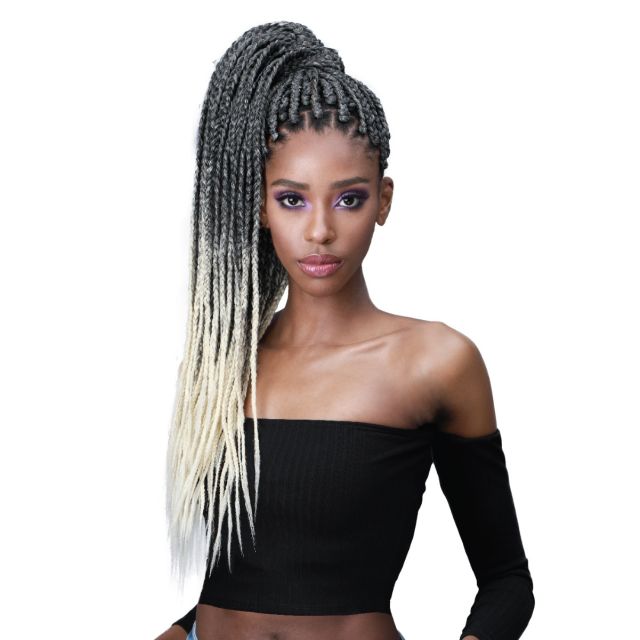 Bobbi Boss Jumbo Braid Feathertip 54" Pre-Stretched