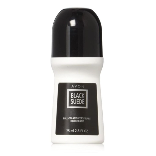 Avon Roll-On Men Black Suede 2.6 oz
