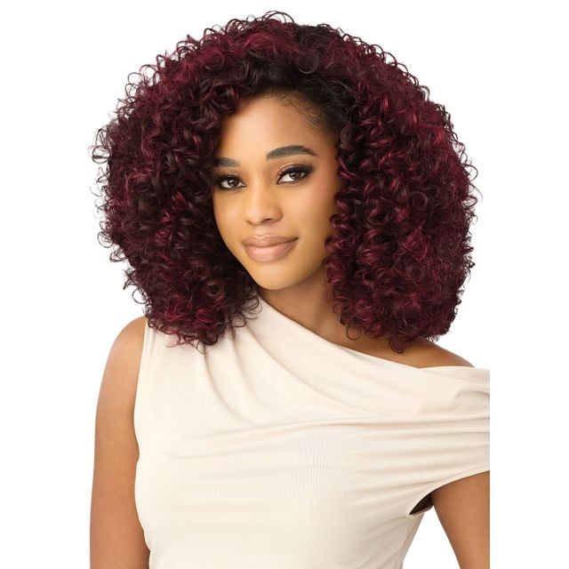 Outre Albany Quick Weave Half Wig Cap 16"