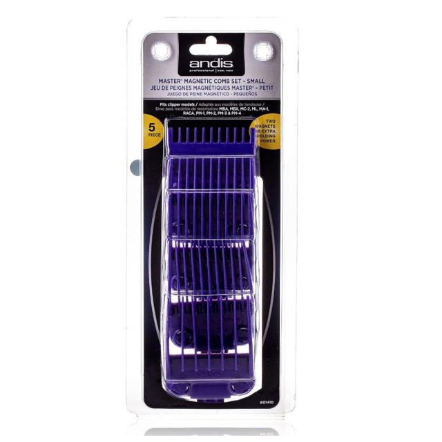 ANDIS Master Magnetic Comb Set-Small 5 PCS AN01410