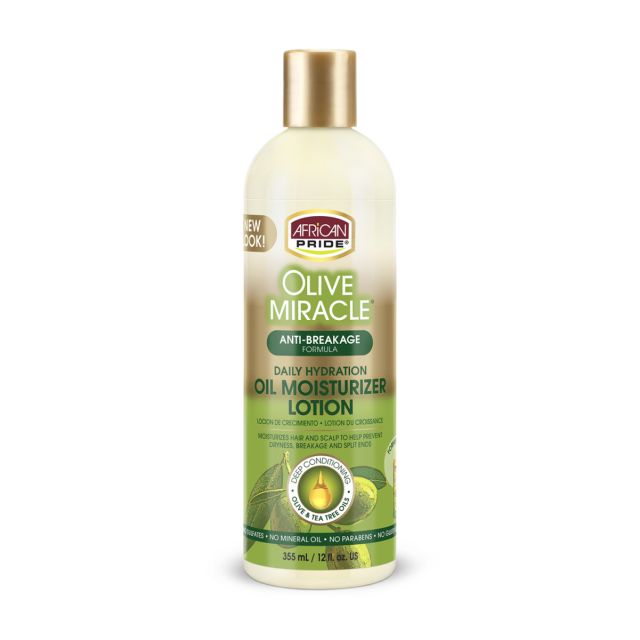 African Pride Olive Miracle  Oil Moisturizer Lotion 12oz