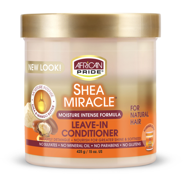 Shea Miracle Moisture Intense Formula Leave-In Conditioner (15oz) by African Pride