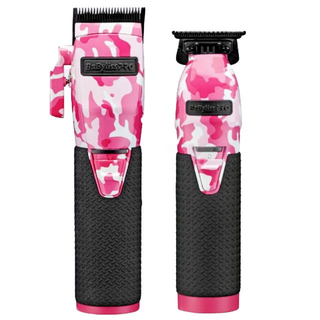 BabylissPro Limited FX Pink Clipper & Trimmer Collection FXHOLPKCAMPK
