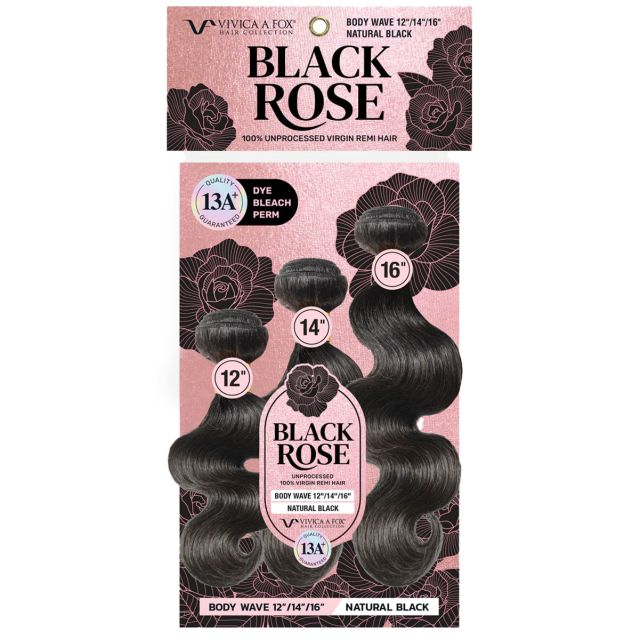 Black Rose Remi Hair Body Wave 3Pcs Bundles