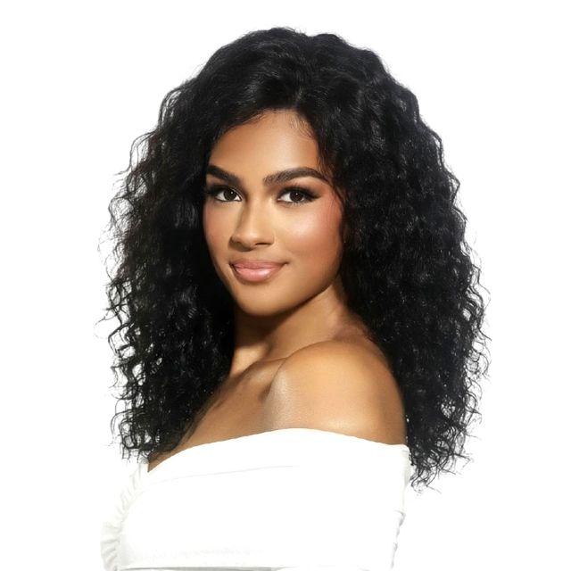 Black Rose Human Hair Deep Wave Extensions Crochet
