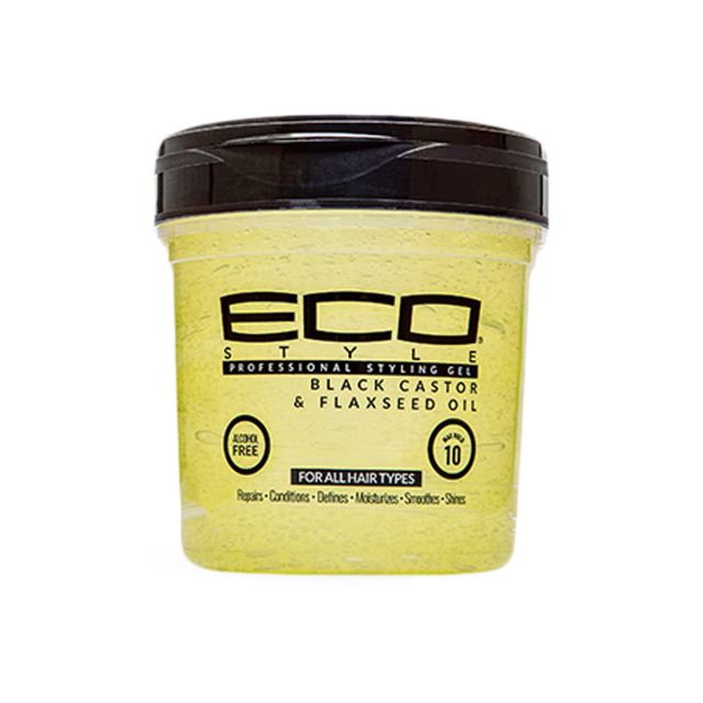 Eco Style Black Castor & Flaxseed Gel 8oz
