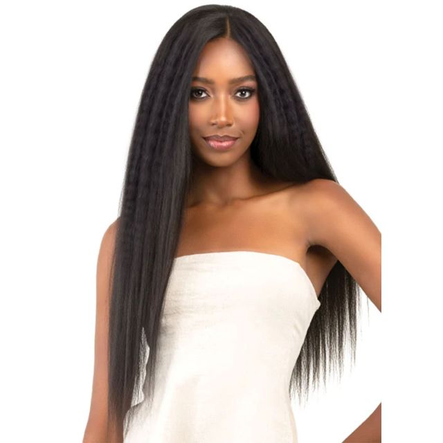 Bobbi Boss Indiremi Seamless Crochet  Kinky Straigh Human Hair Crochet Braid 18"