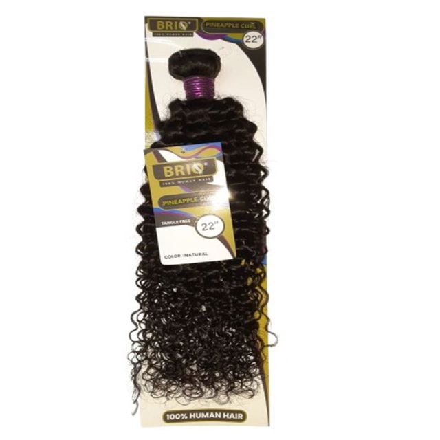 Brio Natural Human Hair Pineapple  Bundles