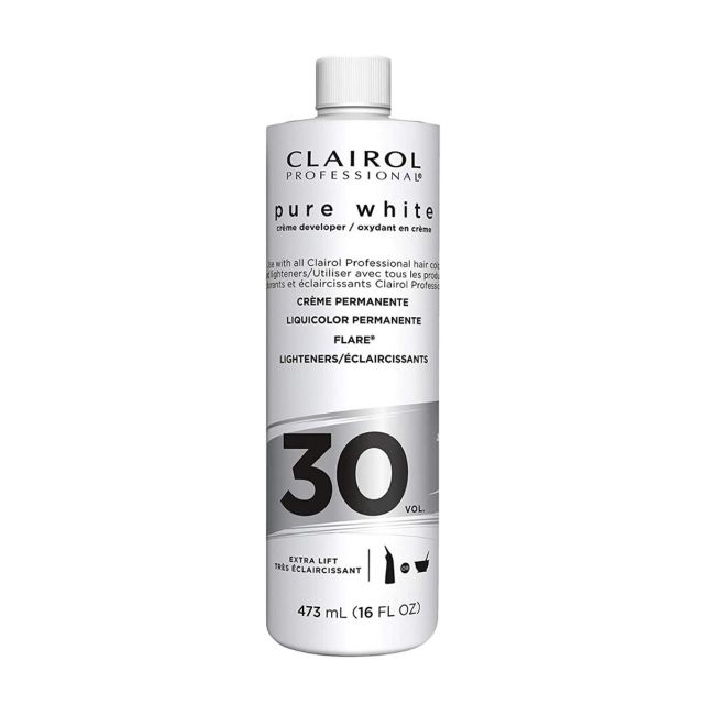 Clairol Professional Pure White Creme Developer 30 Volume (16oz)